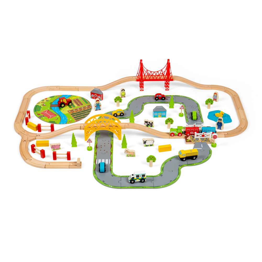 Road & Rail Train Set