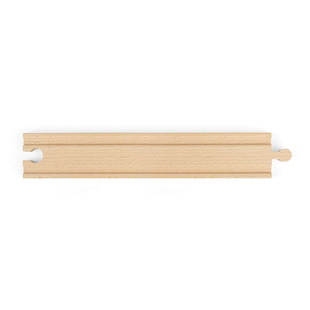 Long Straights Wooden Train Tracks Pack of 4 – Wooden Railway Accessory