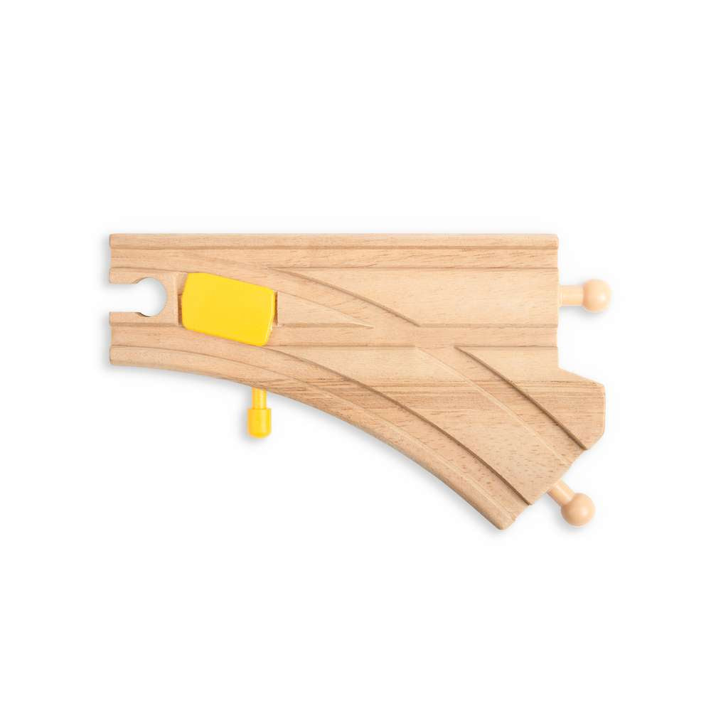 Mechanical Switches for Wooden Train Track – Pack of 2 Railway Switchers