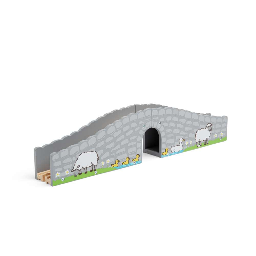 Wooden Farm Bridge – Compatible with Bigjigs Rail & Wooden Railways