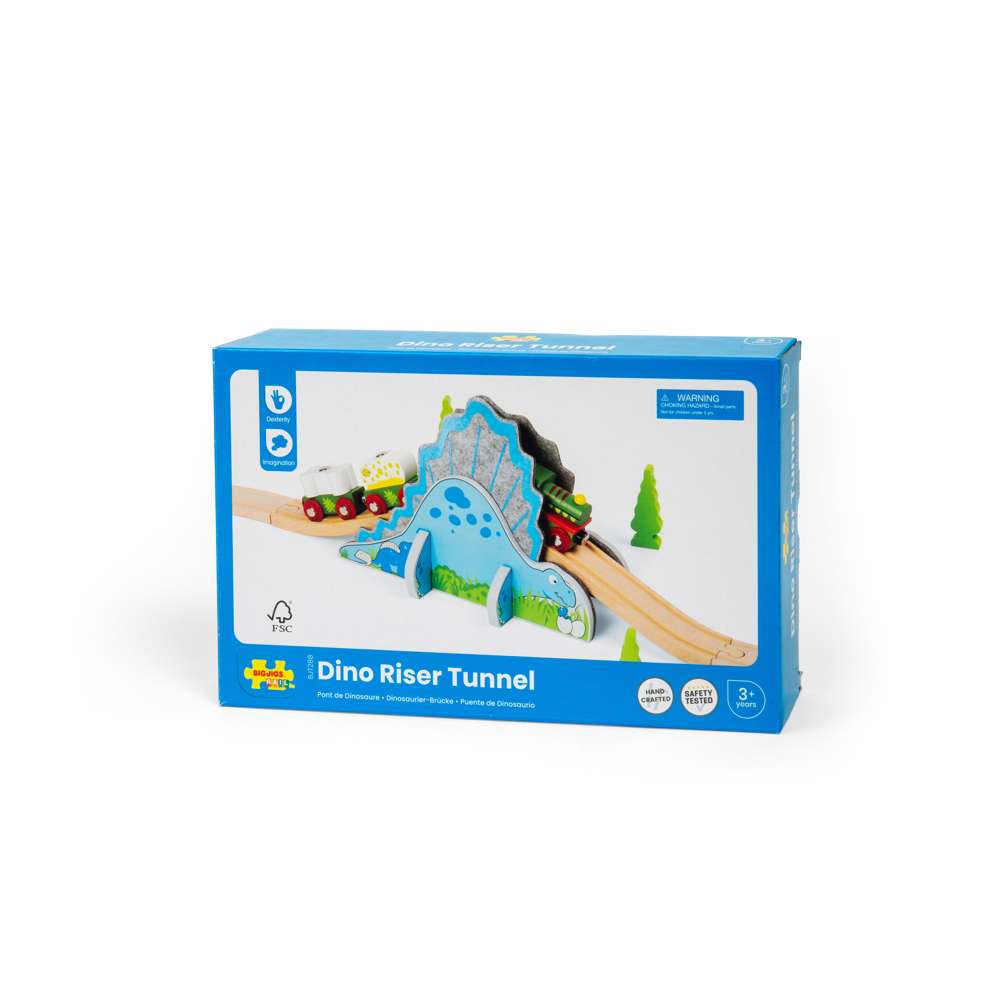 Dino Riser Tunnel – Dinosaur Train Set Accessory for Wooden Railways