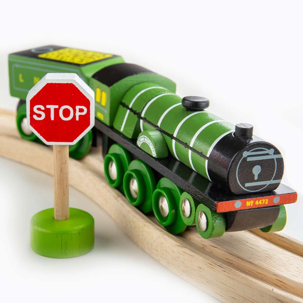 Flying Scotsman Wooden Train – Heritage Collection, Compatible, FSC Wood