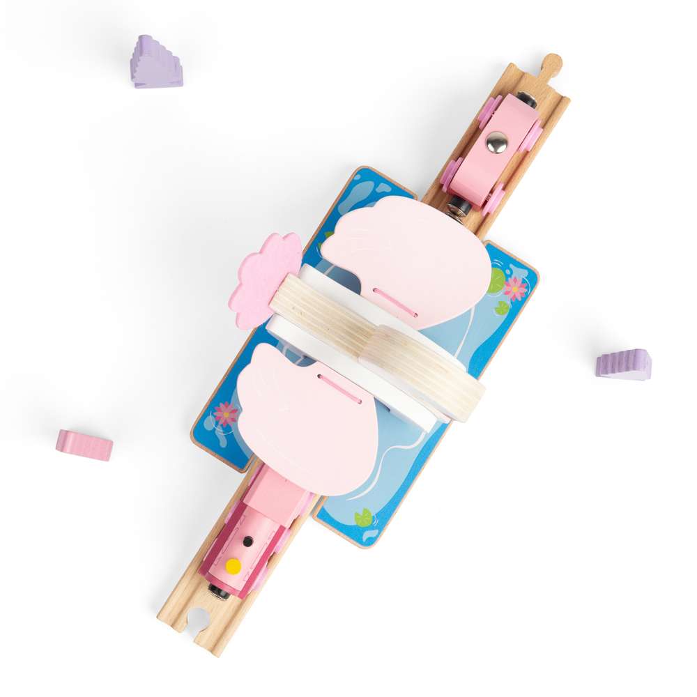 Wooden Swan Tunnel Train Set Accessory – Compatible with Wooden Railways