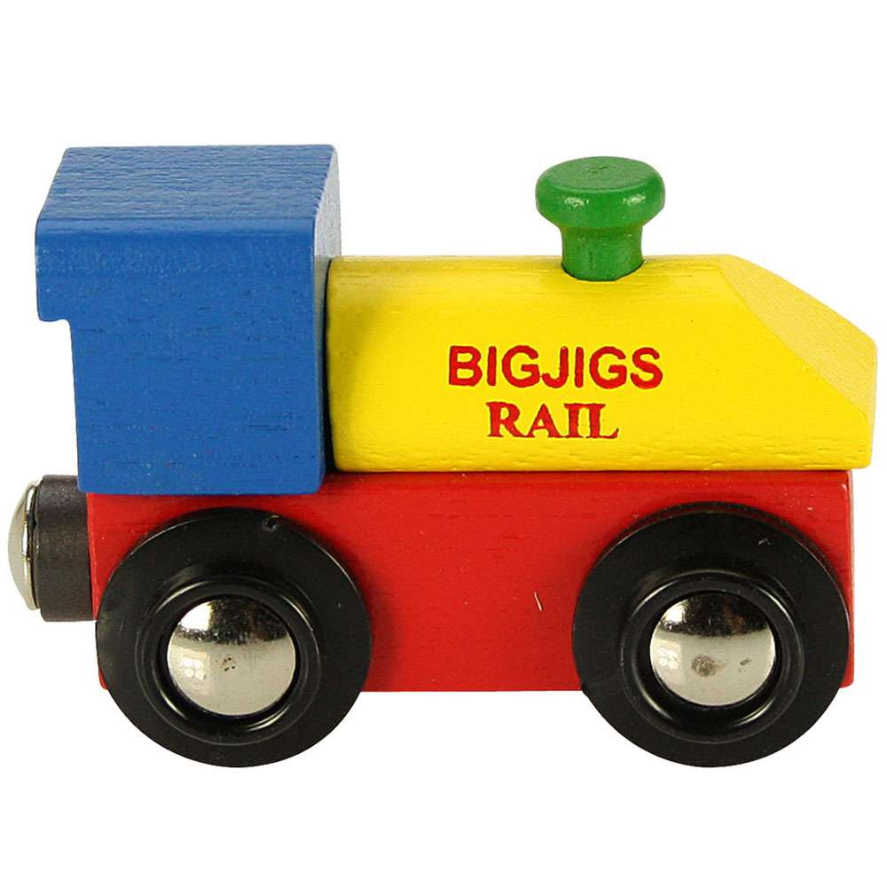 Wooden Rail Name Engine – Compatible Toy Train for Wooden Railway Track