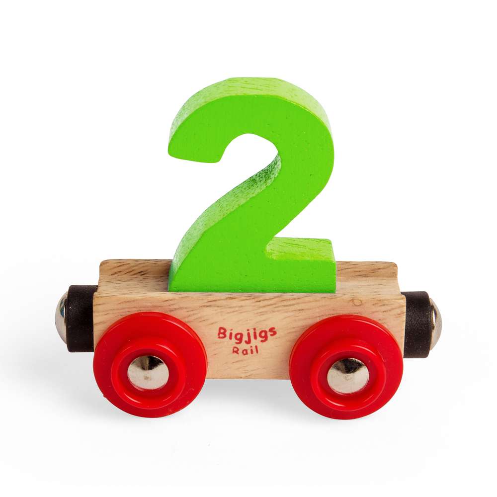 Personalised Rail Name Letters & Numbers – Wooden Train Set Accessories