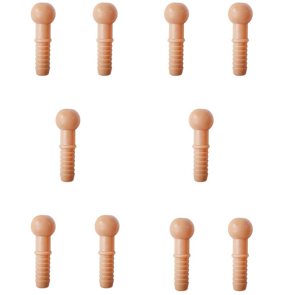 Track Connectors for Wooden Train Set – Pack of 10, Compatible Railway