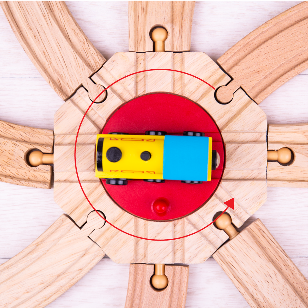 Bigjigs Toys RTBJT134 8 Way Turntable