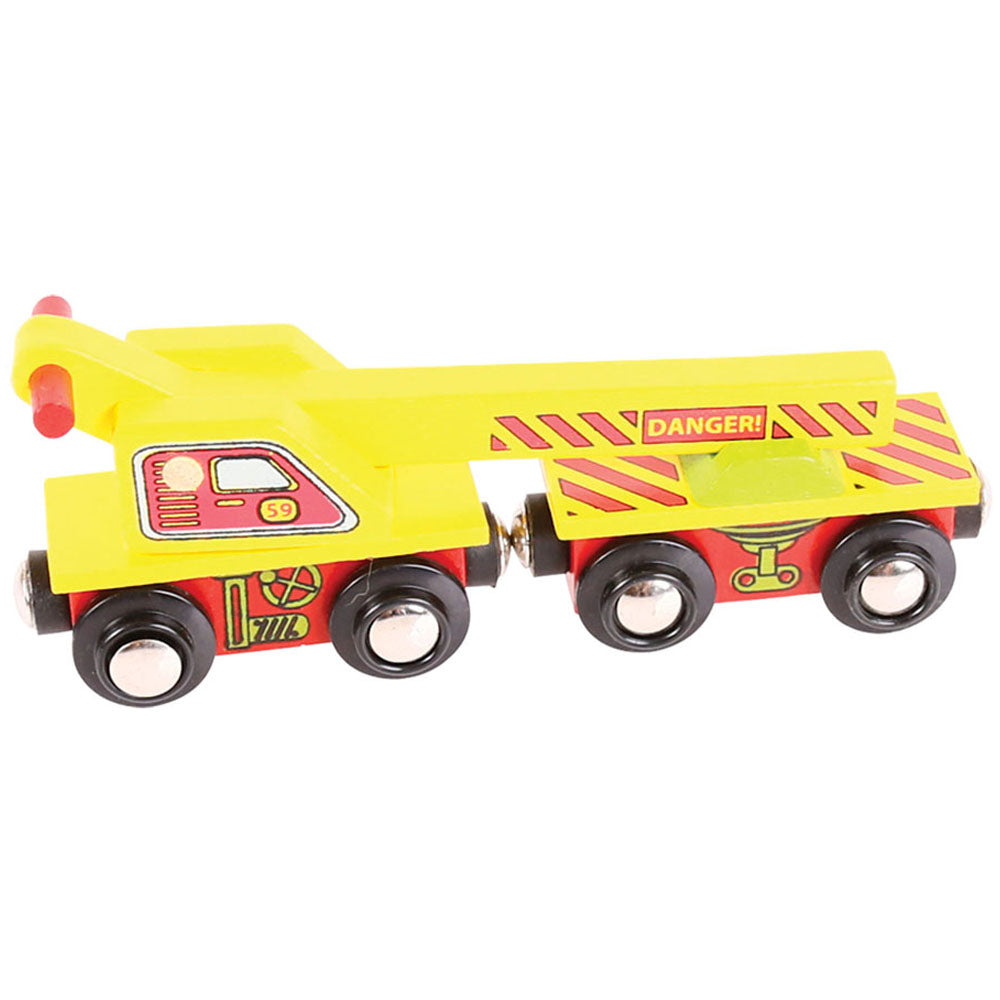 Bigjigs Toys RTBJT416 Crane Wagon