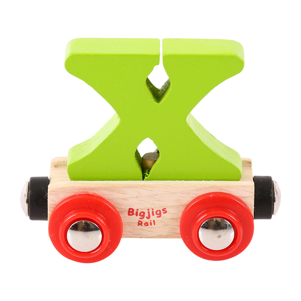 Rail Name Letters and Numbers X Green