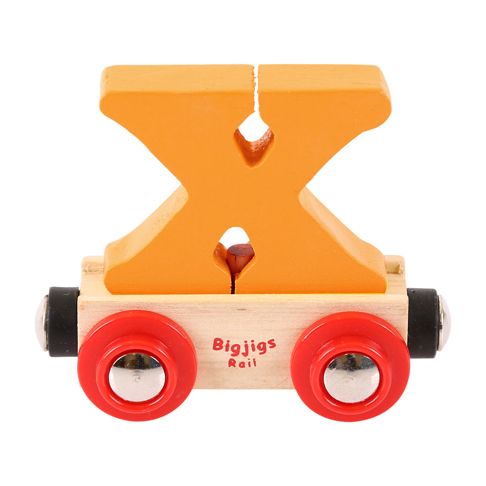 Rail Name Letters and Numbers X Orange