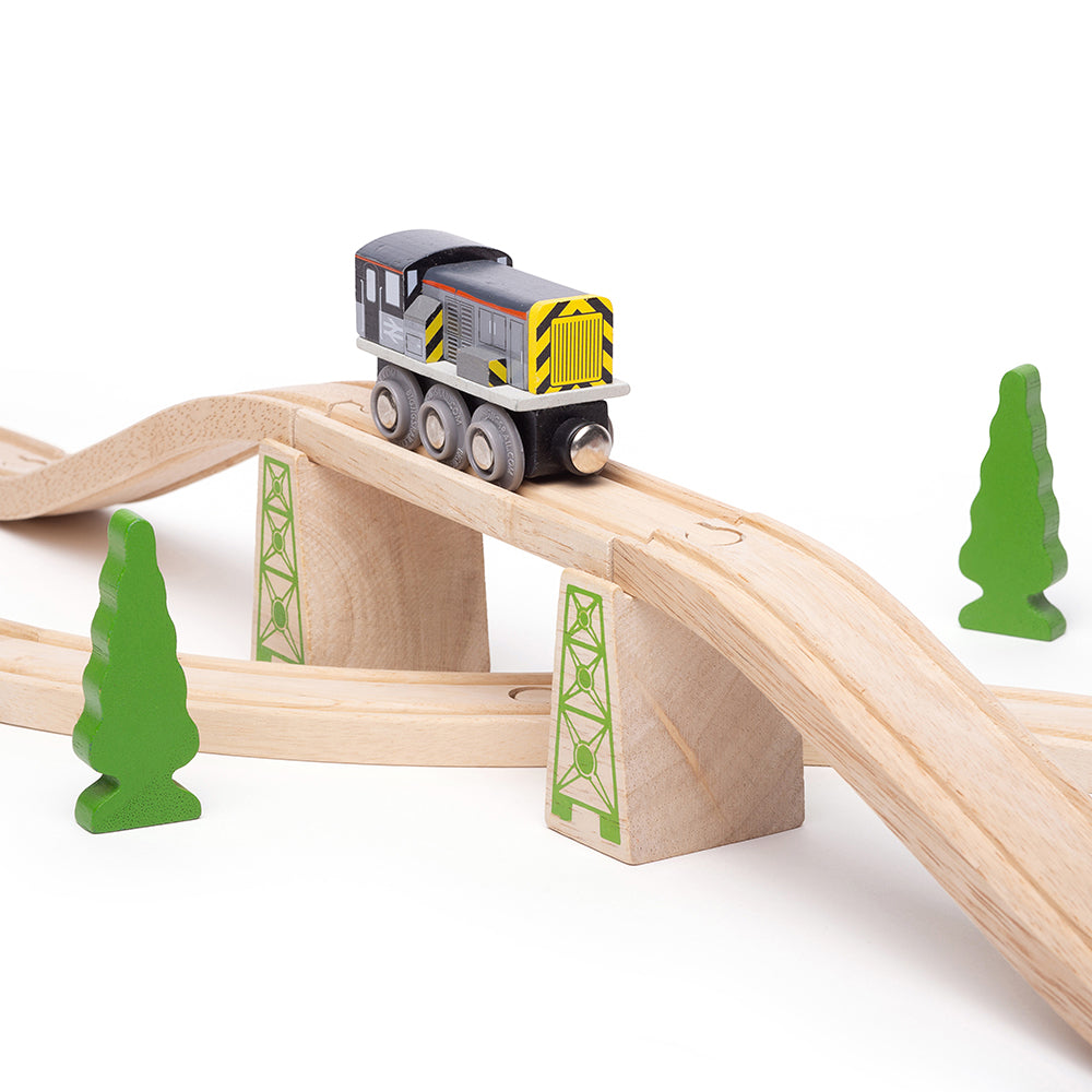 Bigjigs Toys RTBJT498 Class 8 Diesel Shunter