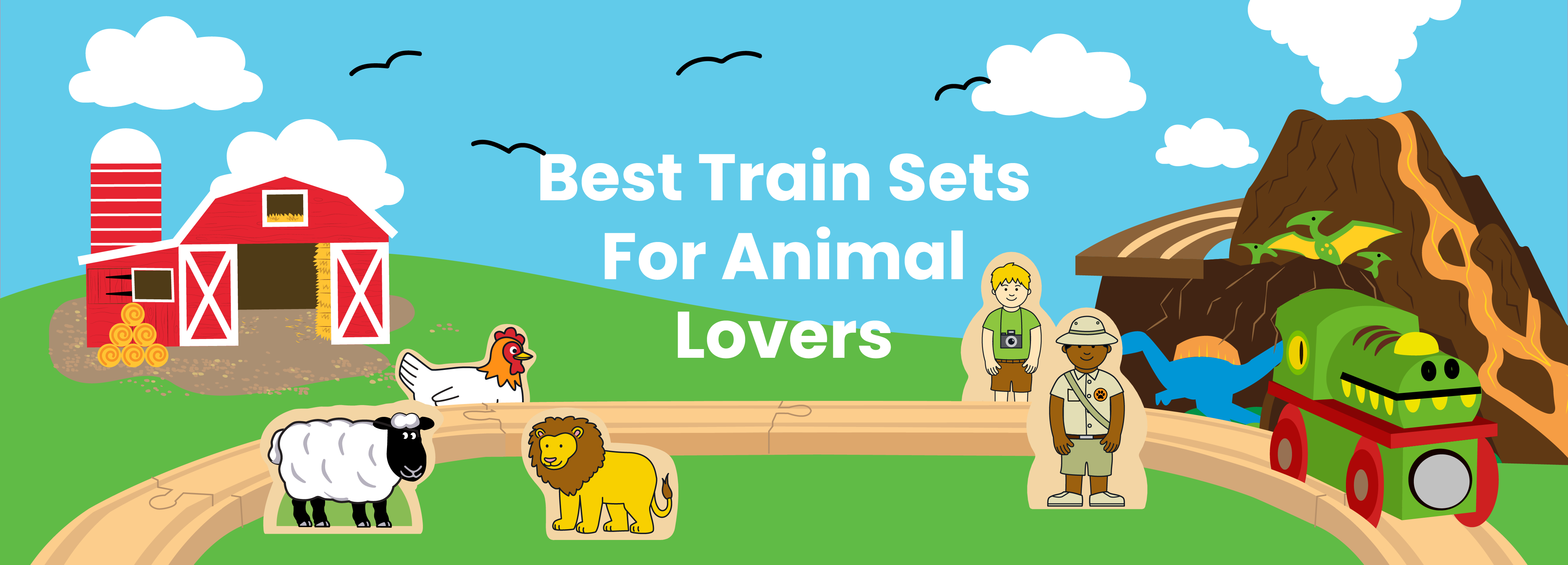 Animal Farm Set, Train Sets