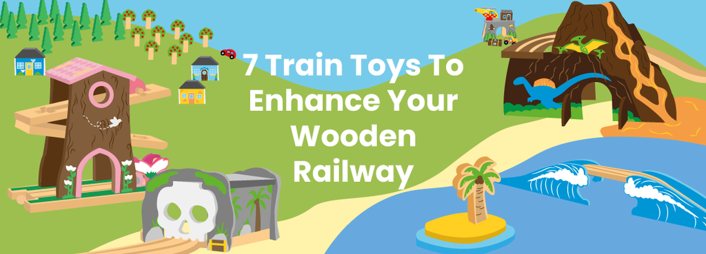 7 Train Toys To Enhance Your Wooden Railway