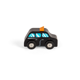 City Vehicles Set – Wooden Taxi, Double Decker Bus, Fire Engine, Police Car