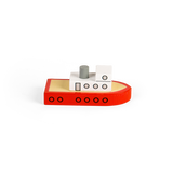 City Vehicles Set – Wooden Taxi, Double Decker Bus, Fire Engine, Police Car