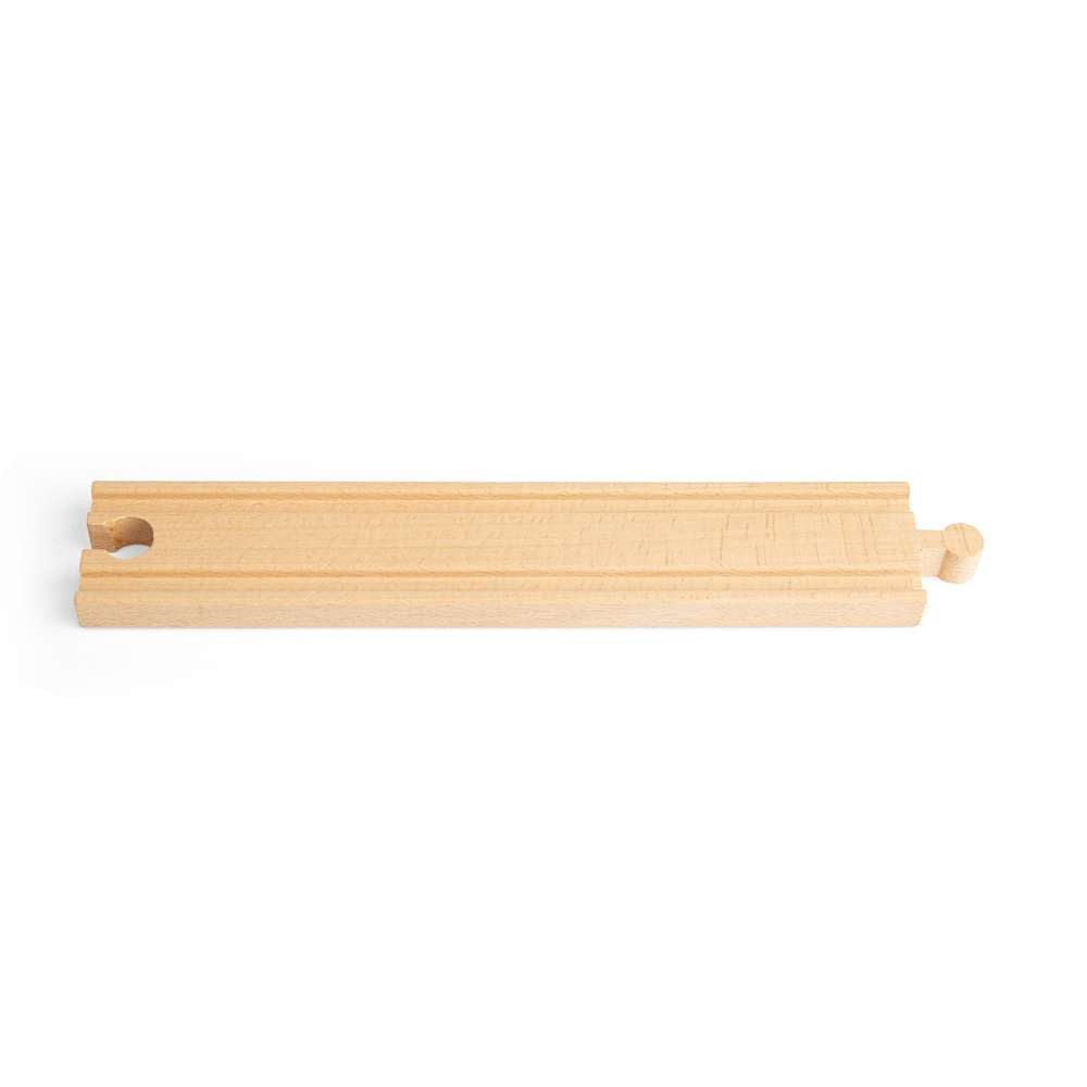 Long Straights Wooden Train Tracks Pack of 4 – Wooden Railway Accessory