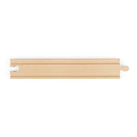 Long Wooden Railway Track Straights 12 Pack – Compatible with Bigjigs Rail
