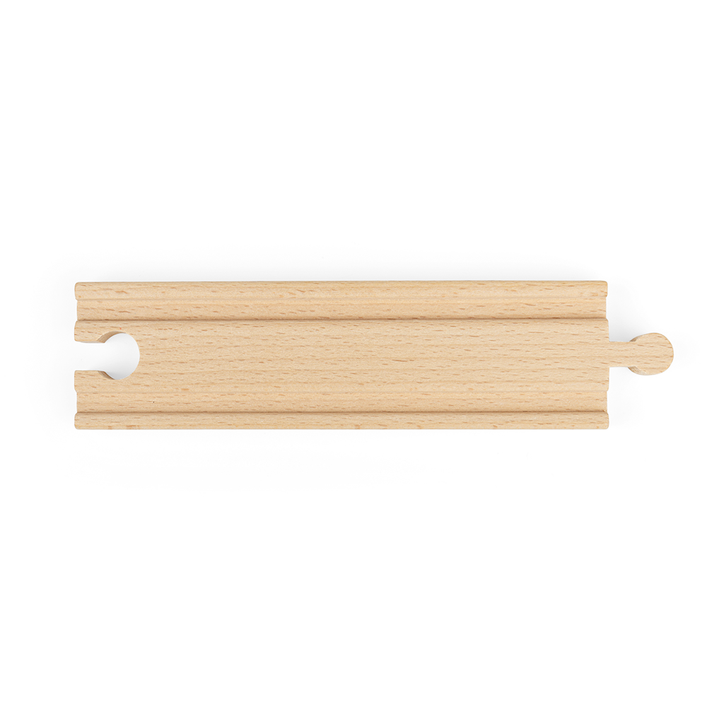 Medium Wooden Train Track Straights Pack of 4 – Bigjigs Rail Compatible