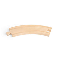 Long Curves Wooden Railway Track – Pack of 4 Compatible Pieces