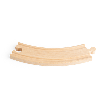 Long Curves Wooden Railway Track – Pack of 4 Compatible Pieces