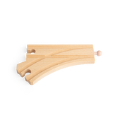 Curved Points Pack of 2 – Wooden Train Track Accessory Compatible