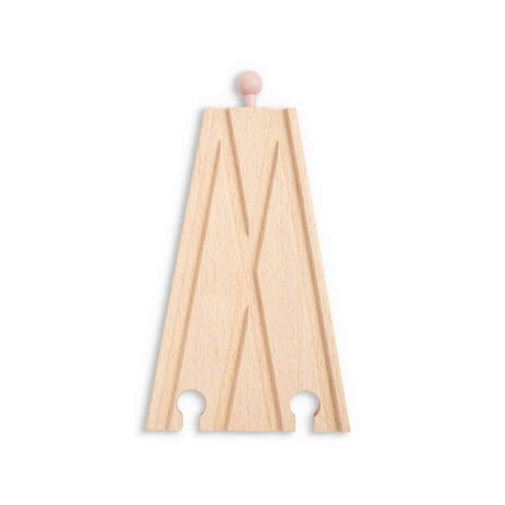 Track Splitter Pack of 2 – Wooden Railway Accessory Compatible with Bigjigs