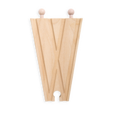 Track Splitter Pack of 2 – Wooden Railway Accessory Compatible with Bigjigs