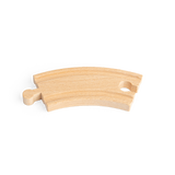 Short Curves Wooden Train Track Pack of 4 – Compatible with Bigjigs Rail