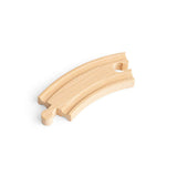 Short Curves Wooden Train Track Pack of 4 – Compatible with Bigjigs Rail