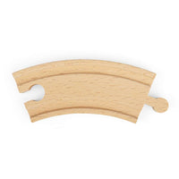 Short Curves Wooden Train Track 12 Pack – Bigjigs Rail Compatible