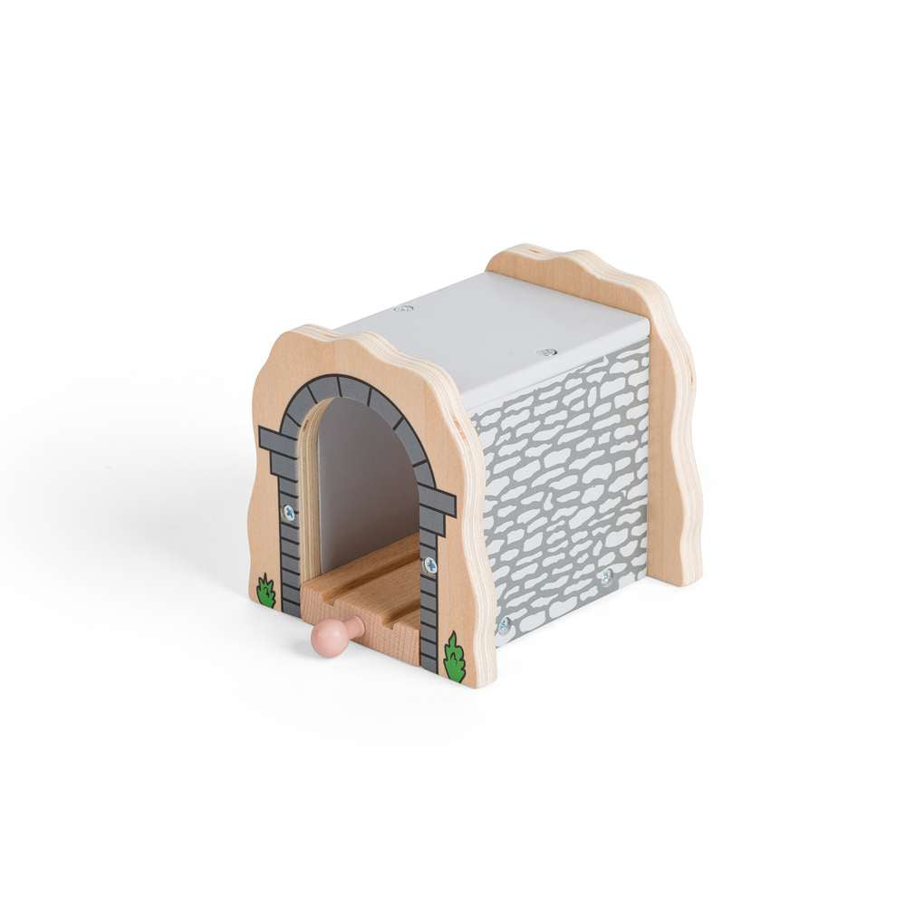 Grey Stone Tunnel | Wooden Train Set Accessories | Bigjigs Rail ...