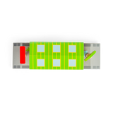 Village Station – Wooden Train Set Accessory Compatible with Major Brands