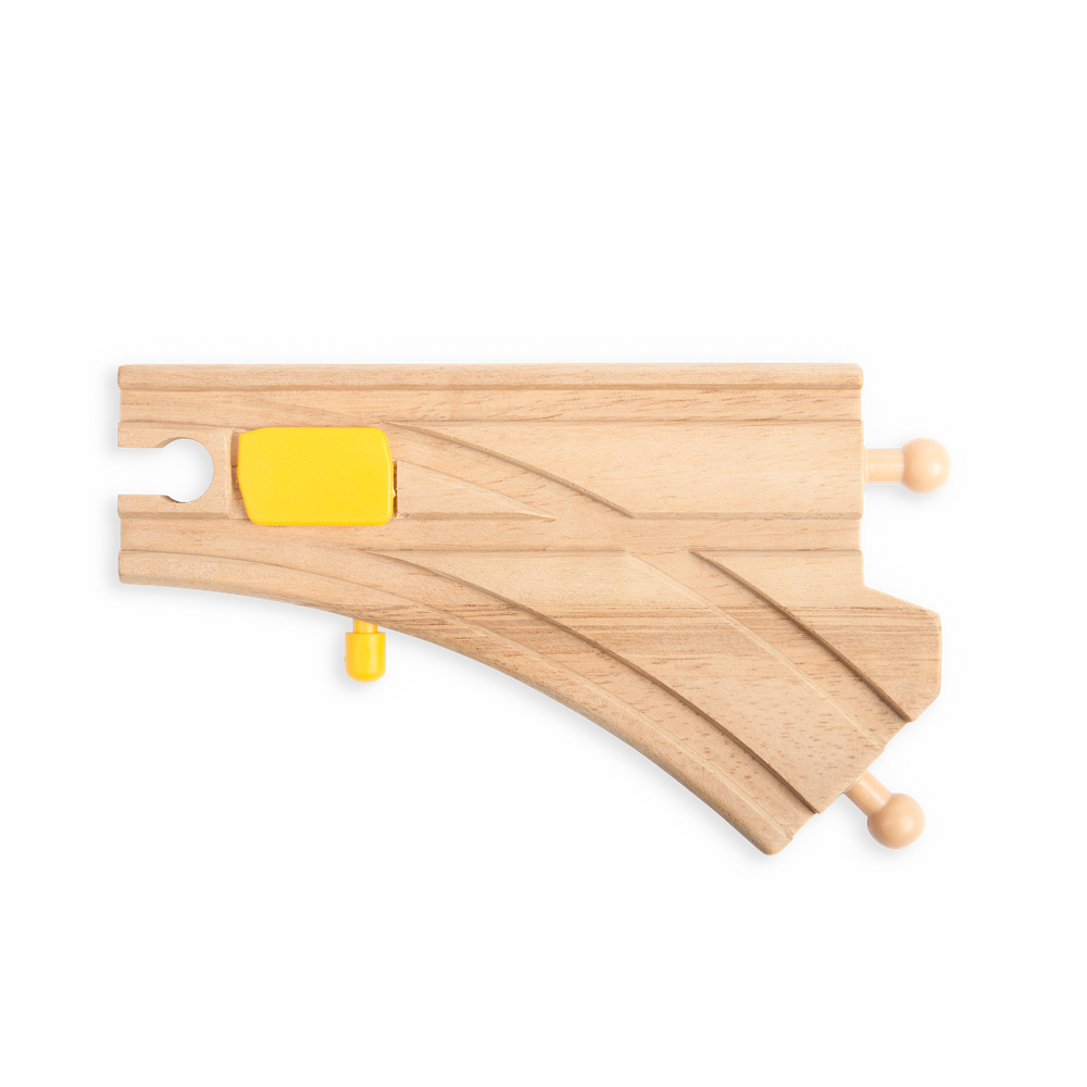 Mechanical Switches for Wooden Train Track – Pack of 2 Railway Switchers