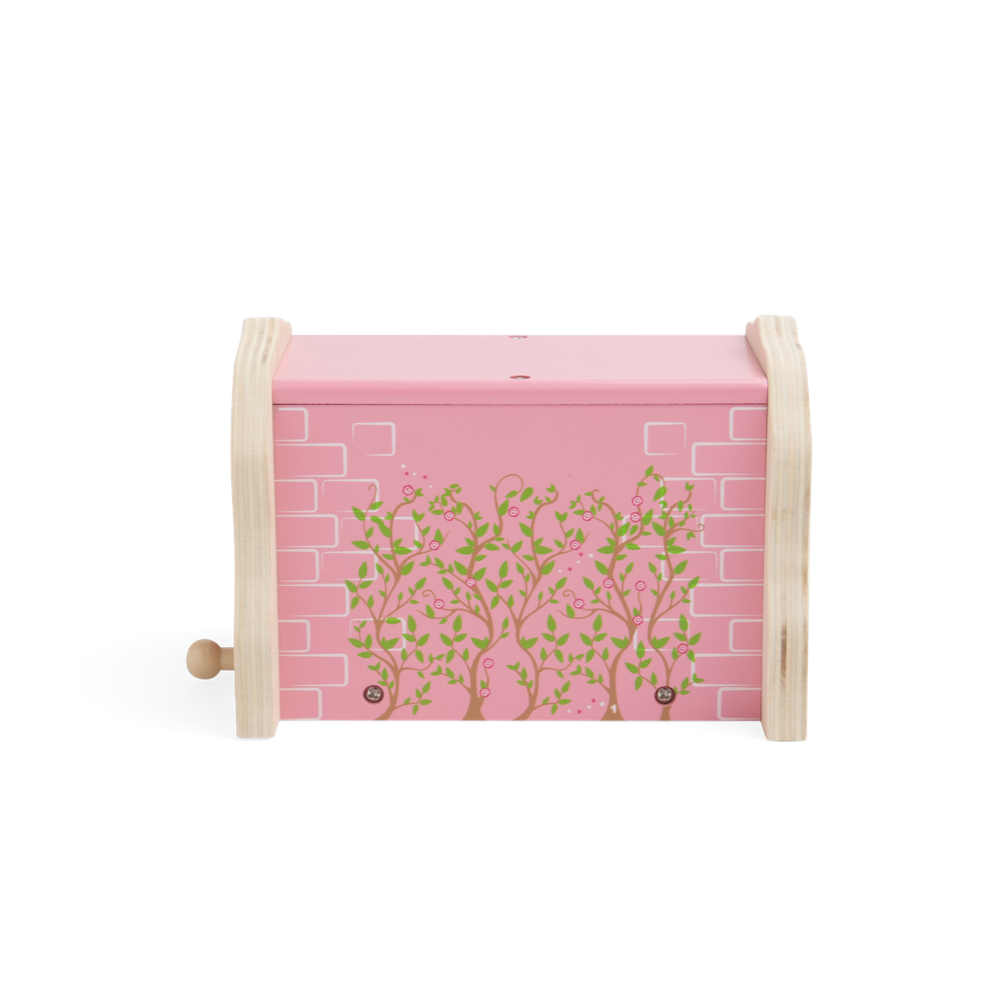 Pink Brick Tunnel – Wooden Train Set Toy, Compatible with Wooden Railways