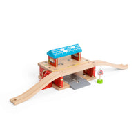 London Overground Station Wooden Train Toy – Compatible with Train Sets