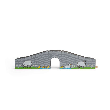 Wooden Farm Bridge – Compatible with Bigjigs Rail & Wooden Railways