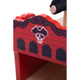 Pirate Galleon Wooden Train Set Accessory – Compatible with Major Railways