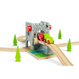 Wooden Train Drawbridge – Compatible Railway Accessory for Kids