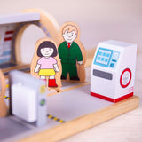 London Underground Station Wooden Train Toy – Compatible with Wooden Railway