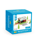 Barnyard Train Tunnel Accessory – Wooden Toy for Farm Railway Sets