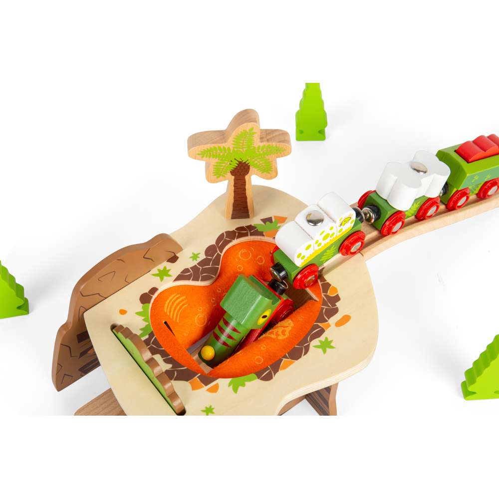 Lava Pit Wooden Train Set Accessory – Compatible with Wooden Railways