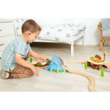 Dino Riser Tunnel – Dinosaur Train Set Accessory for Wooden Railways