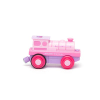 Powerful Pink Battery Operated Train Engine – Wooden Railway Compatible