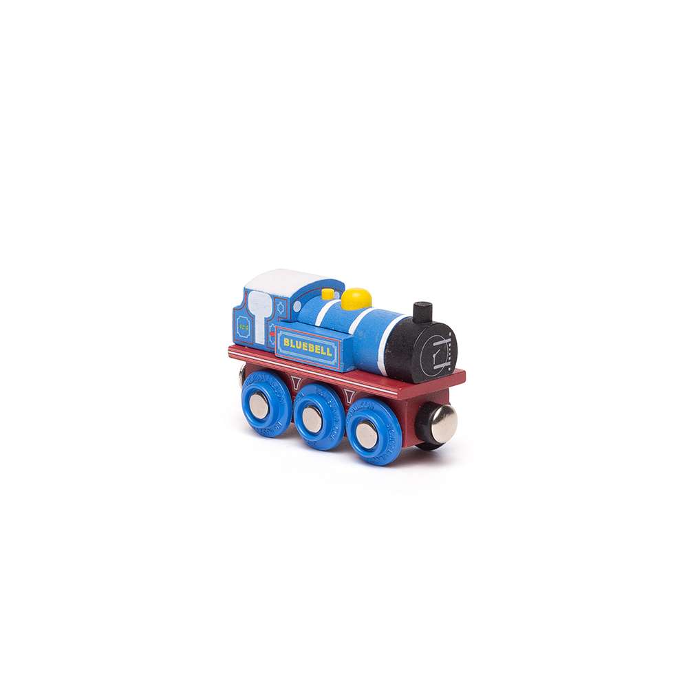 Bluebell Heritage Wooden Train – Compatible with Major Wooden Railway Sets
