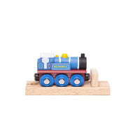 Bluebell Heritage Wooden Train – Compatible with Major Wooden Railway Sets