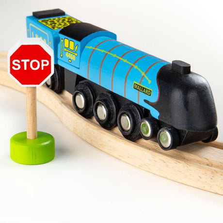 Mallard Wooden Train Engine – Heritage Collection Compatible with Railway Sets