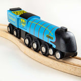 Mallard Wooden Train Engine – Heritage Collection Compatible with Railway Sets
