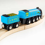 Mallard Wooden Train Engine – Heritage Collection Compatible with Railway Sets