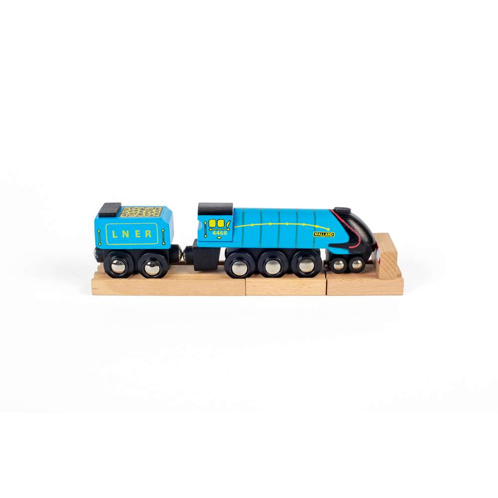 Mallard Wooden Train Engine – Heritage Collection Compatible with Railway Sets