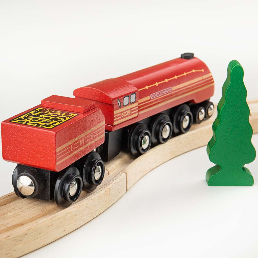 Duchess of Hamilton Wooden Train – Heritage Collection, Magnetic Couplings
